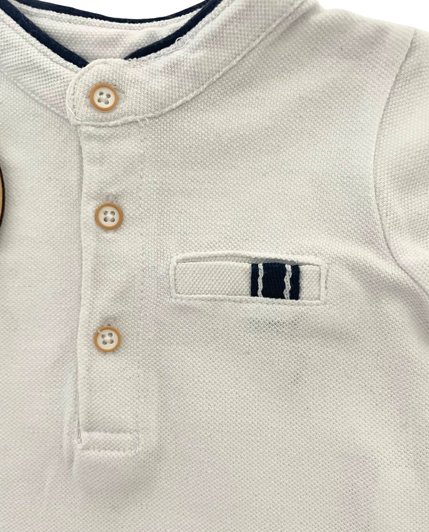 Polo blanc, Kiabi