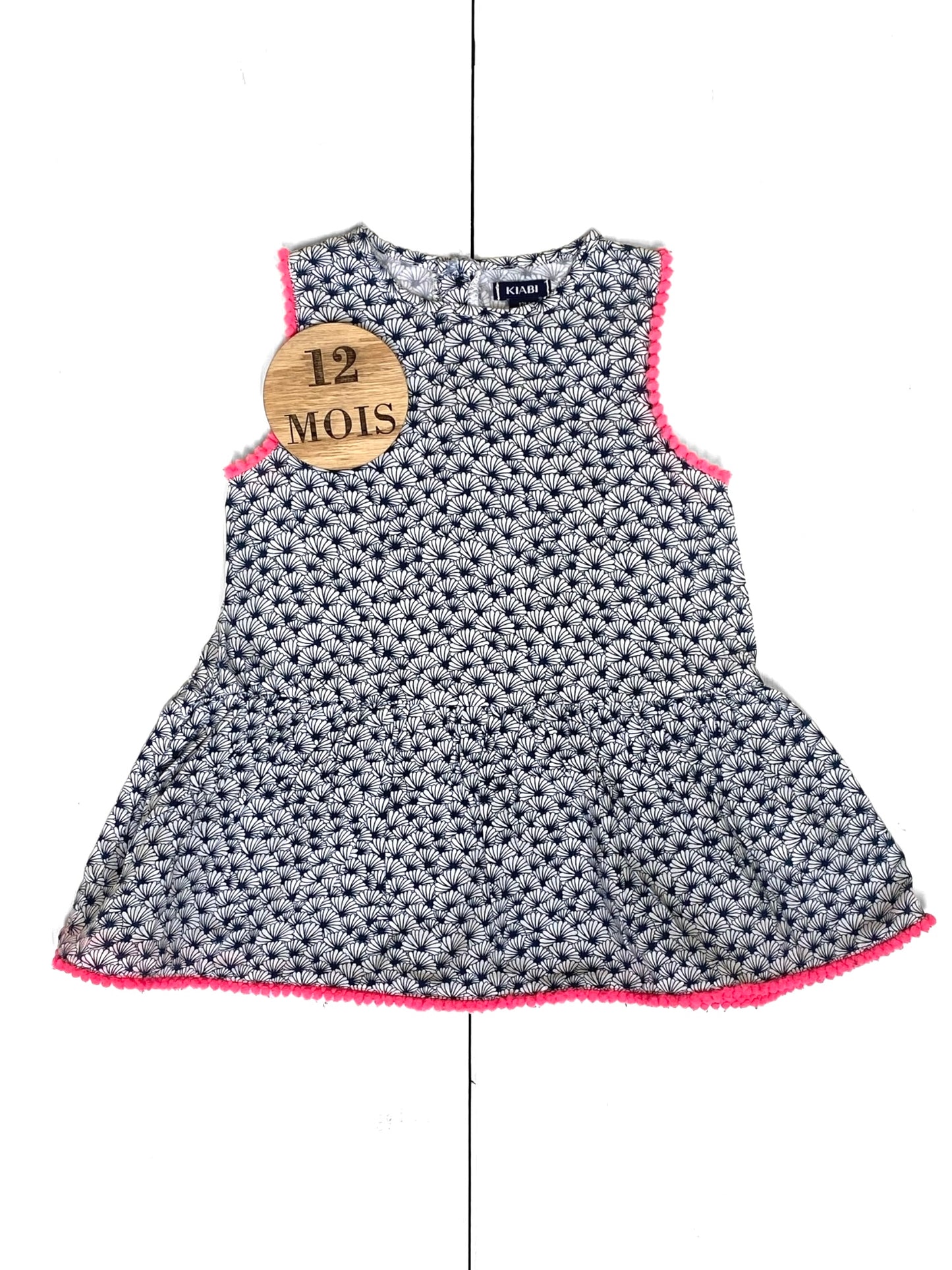 Robe grise et rose, Kiabi