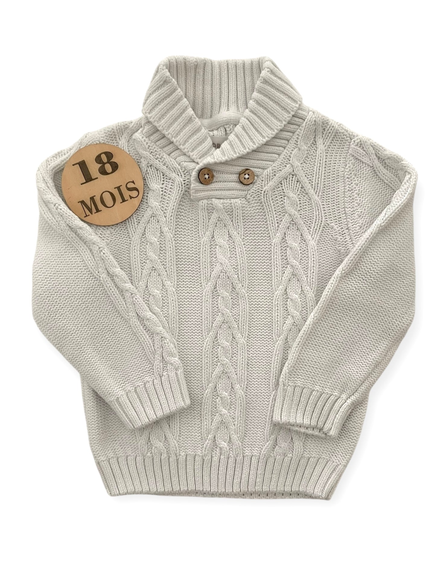 Pull en mailles, blanc, Orchestra