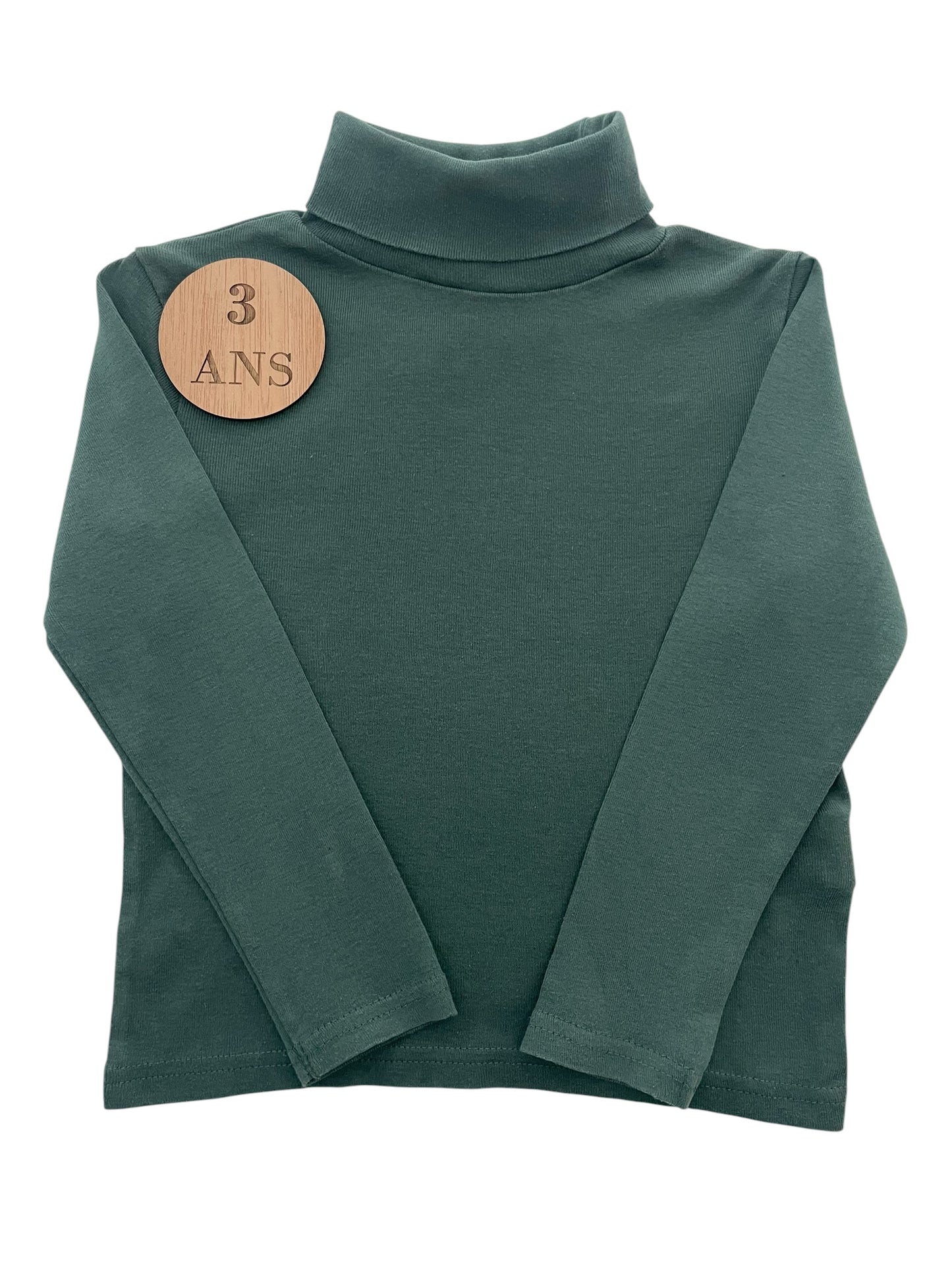 Sous-pull vert, Kiabi