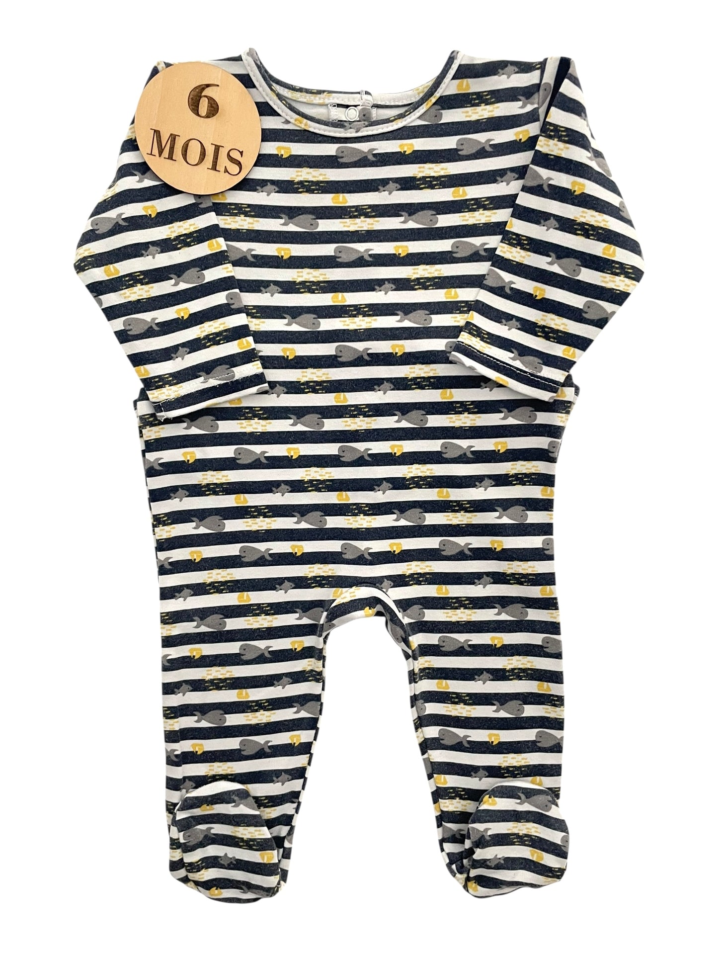 Pyjama coton, baleines, Miniman