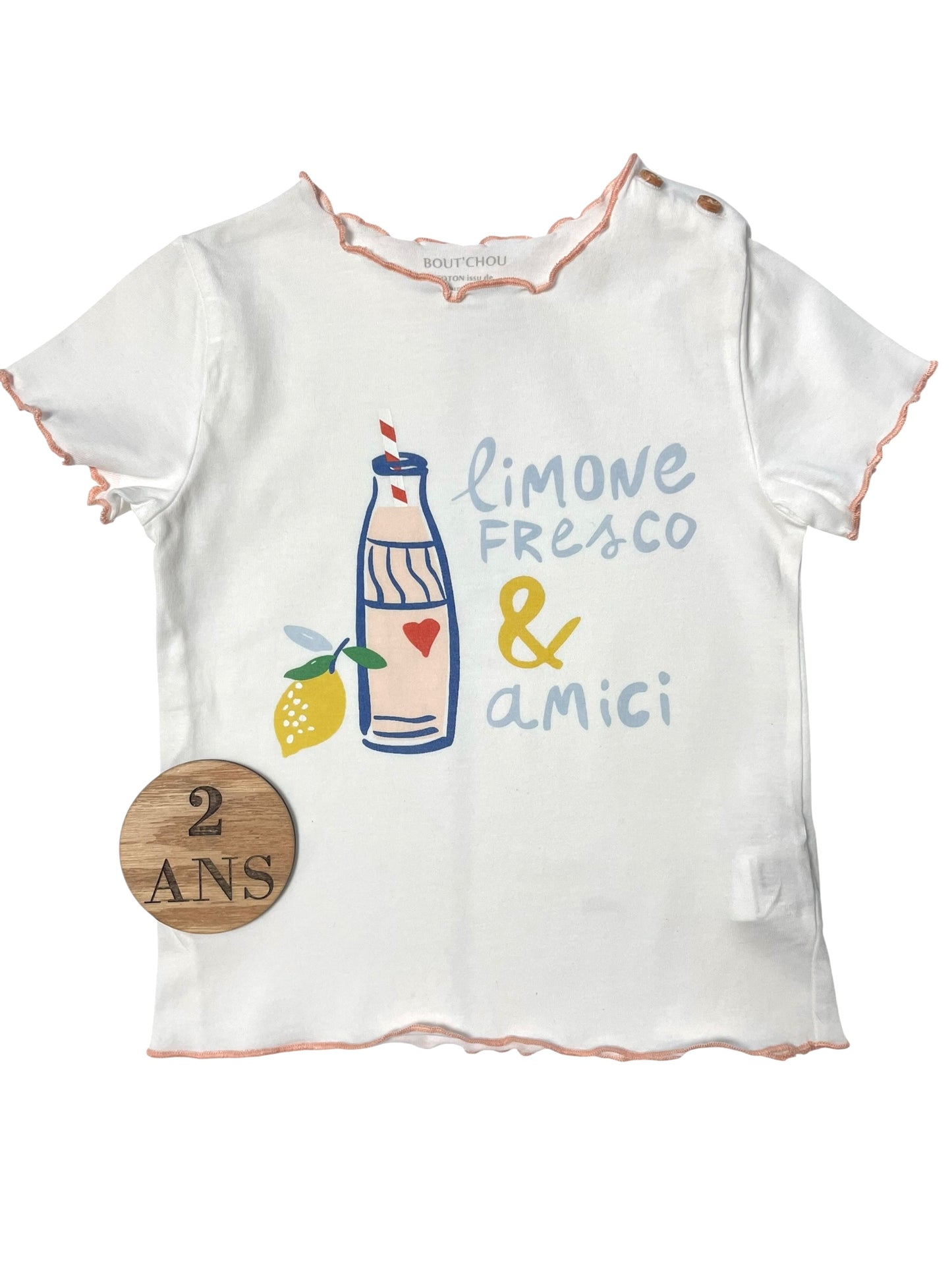 Tee-shirt blanc, Bout’chou