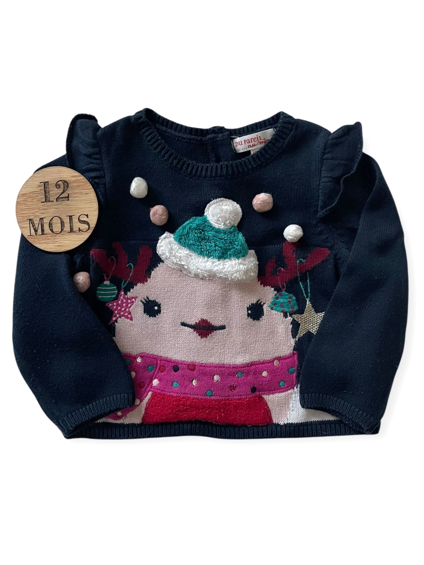 NOËL - Pull bleu-marine, DPAM