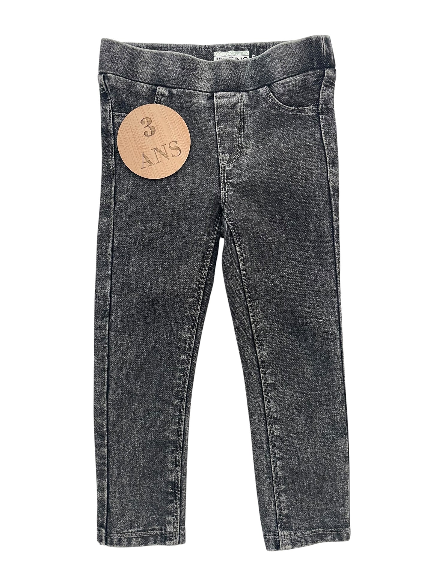 Jegging gris foncé, Kiabi