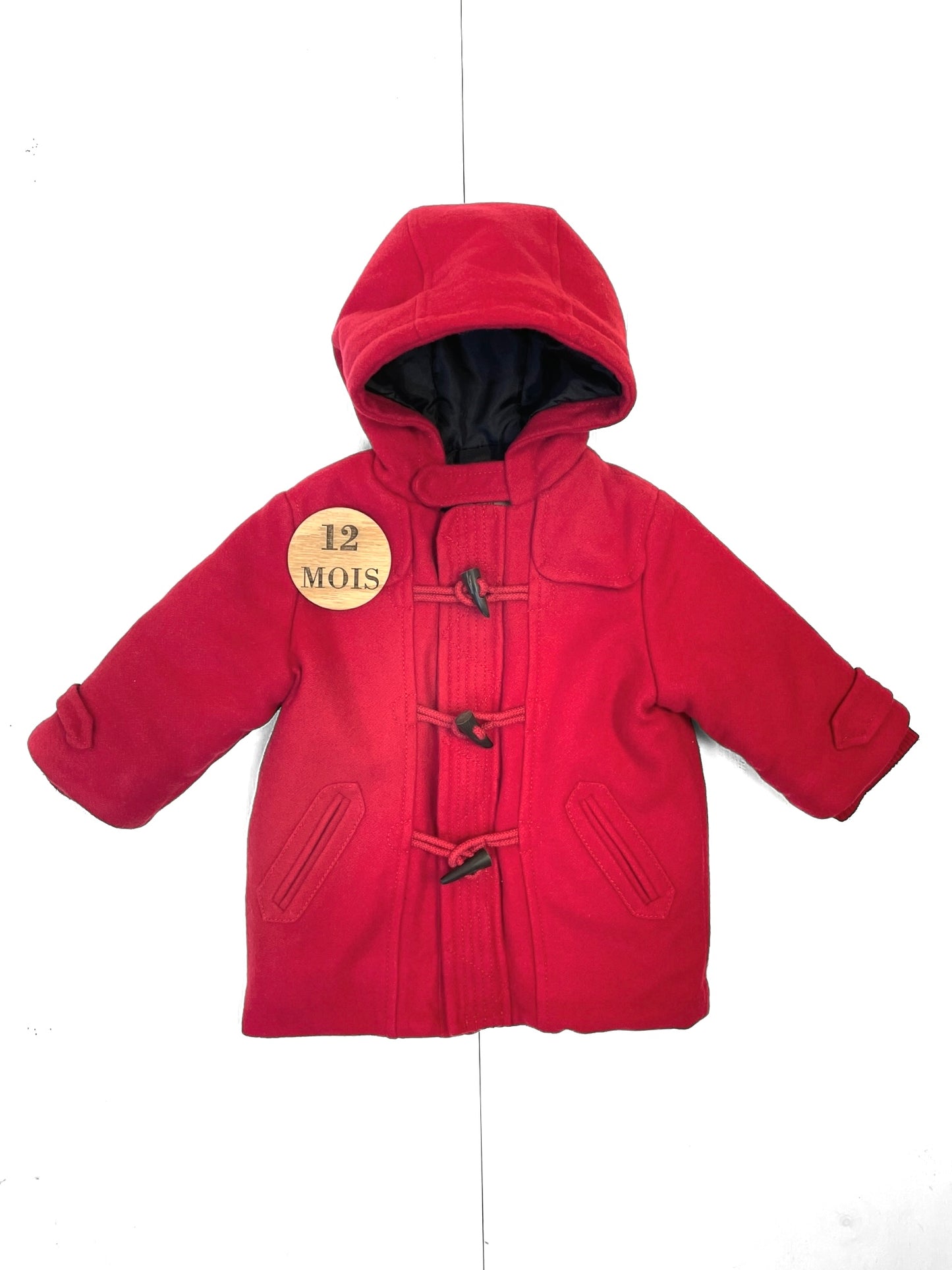 Manteau hiver rouge Jacadi
