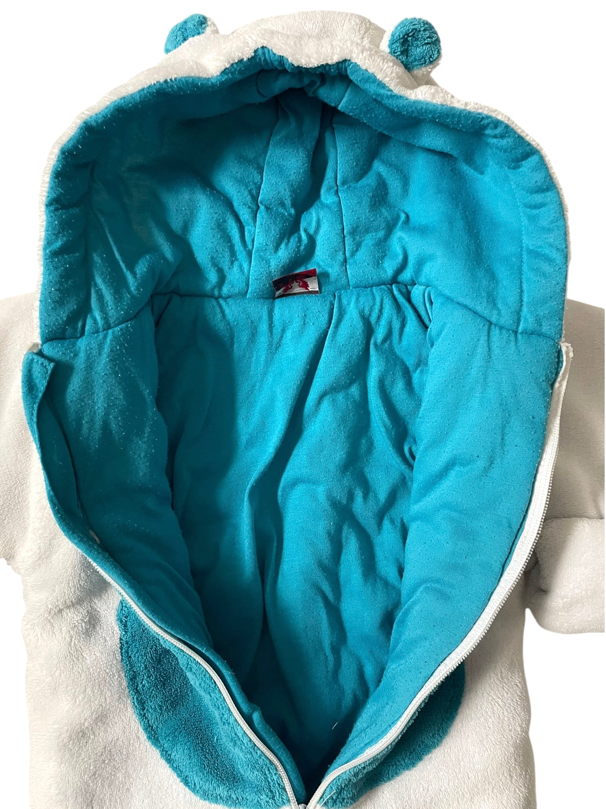 Combipilote épaisse, blanche et bleue, Devil child