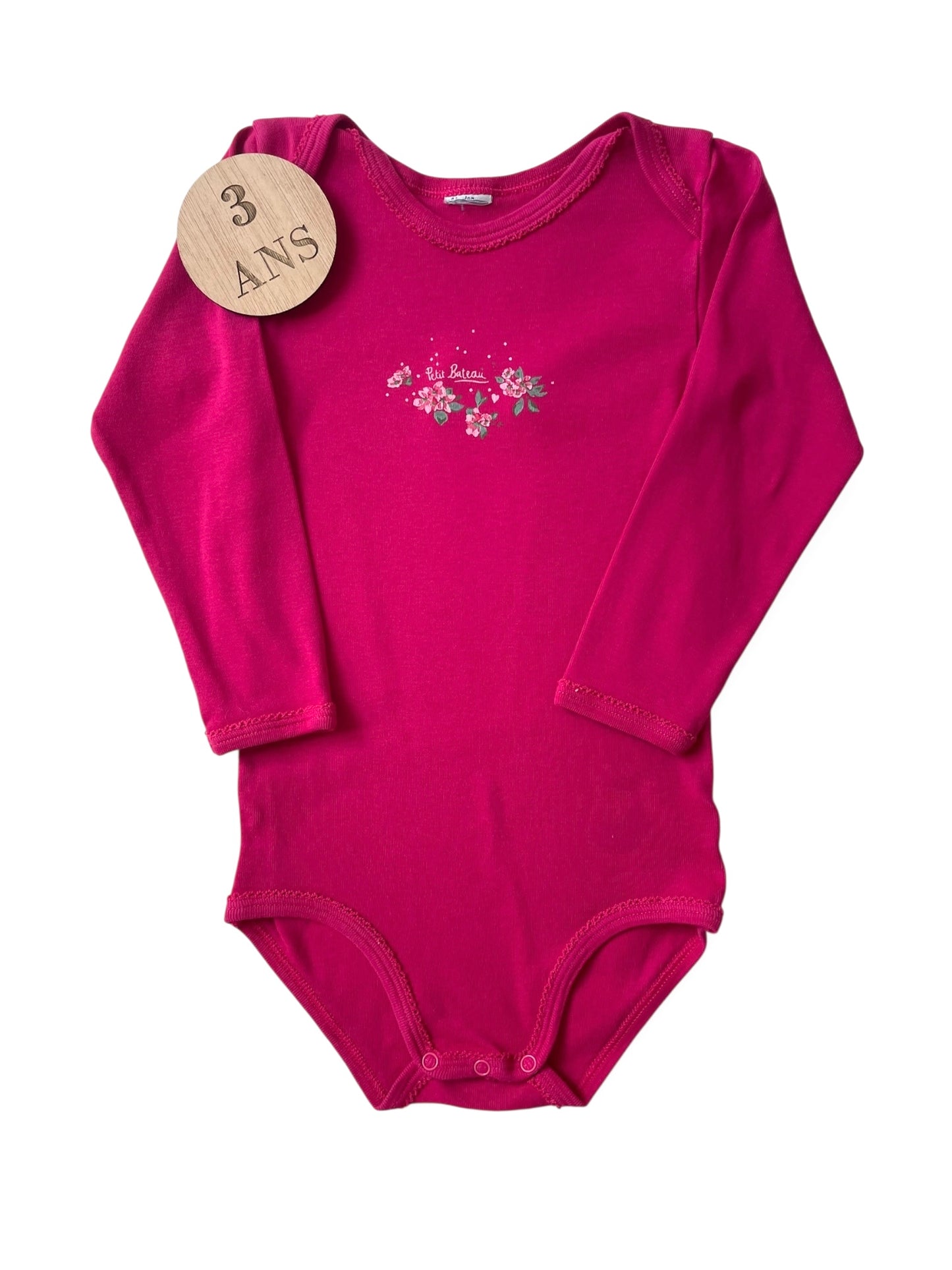 Body framboise, Petit Bateau