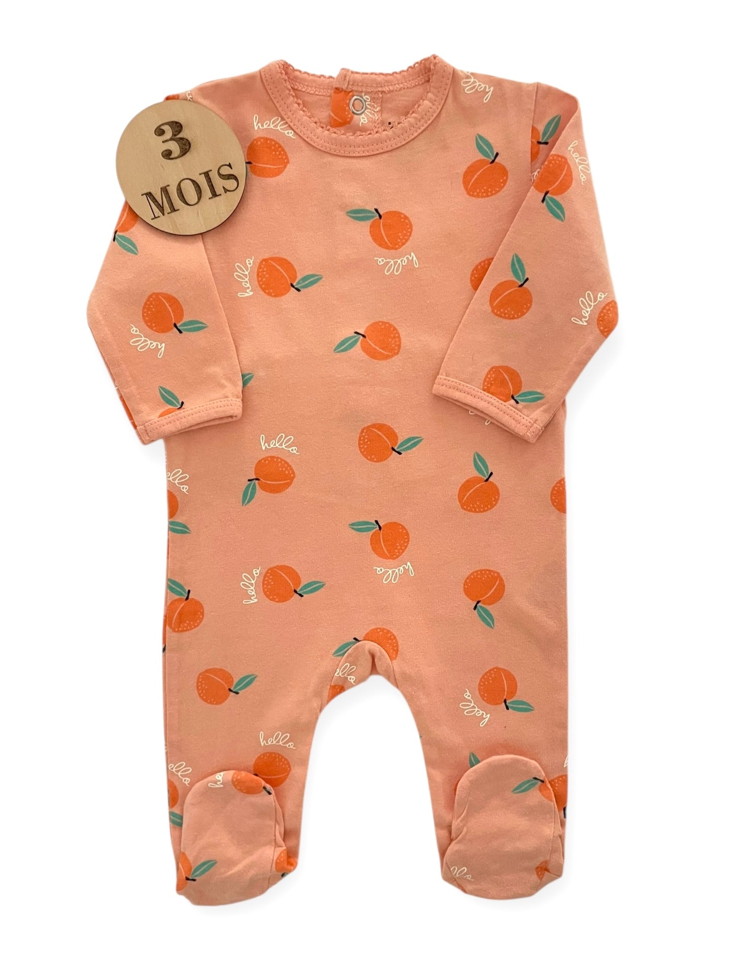 Pyjama coton, pêche, Kiabi