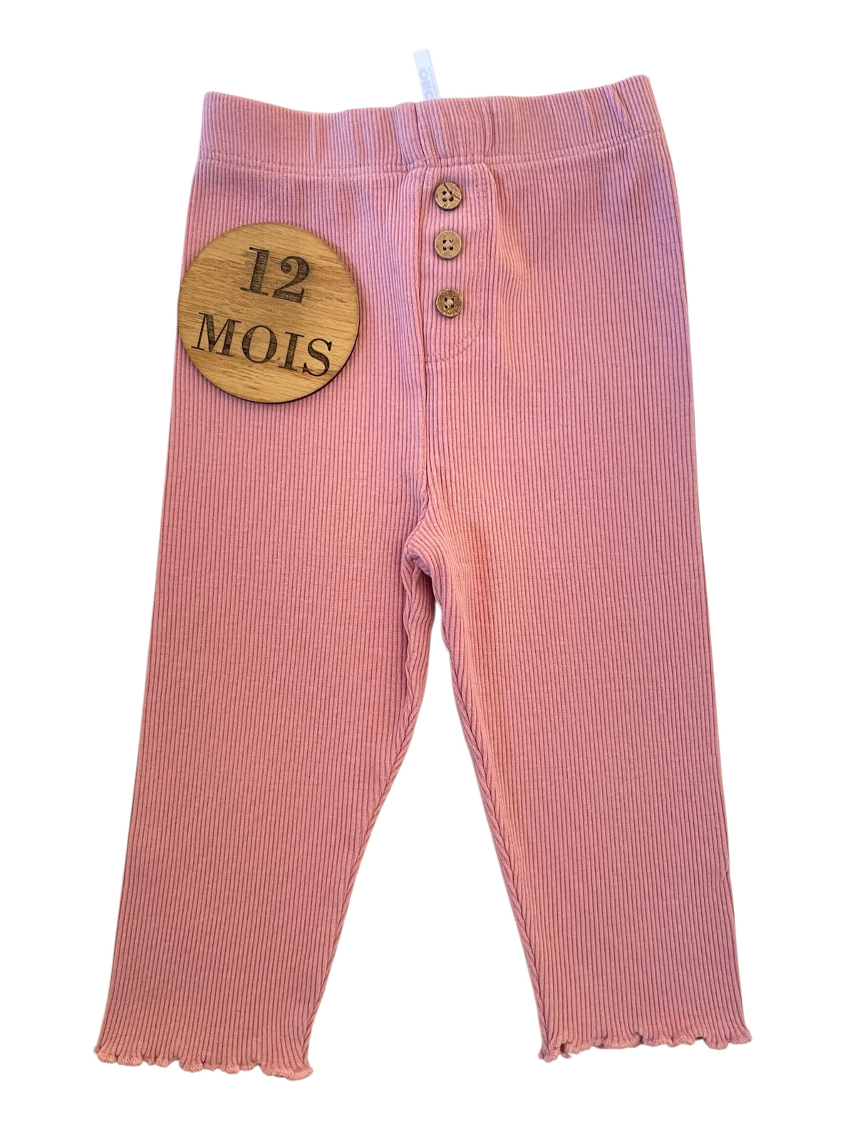 Legging côtelé à boutons, rose, Orchestra