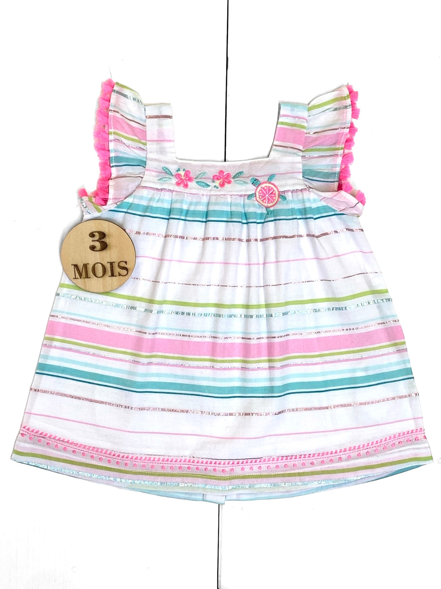 Robe rayée , multicolore, DPAM