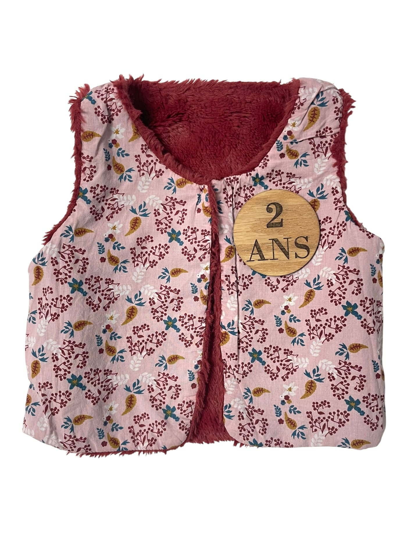 Gilet sans manche, réversible, Gémo