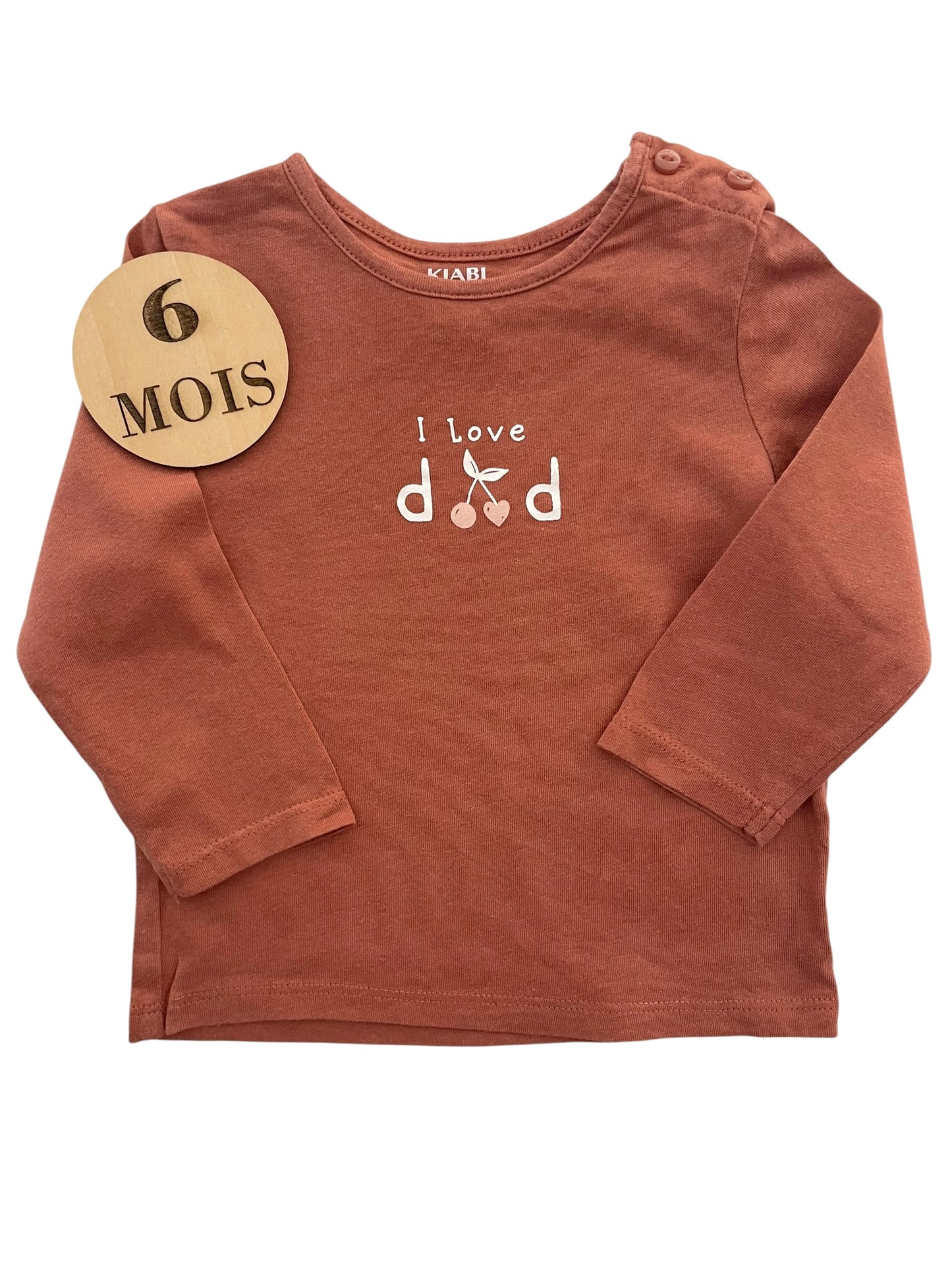 Tee-shirt, i love dad, Kiabi