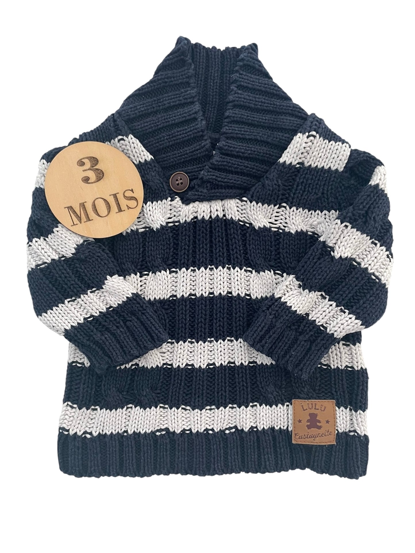 Pull épais en mailles, Lulu Castagnette