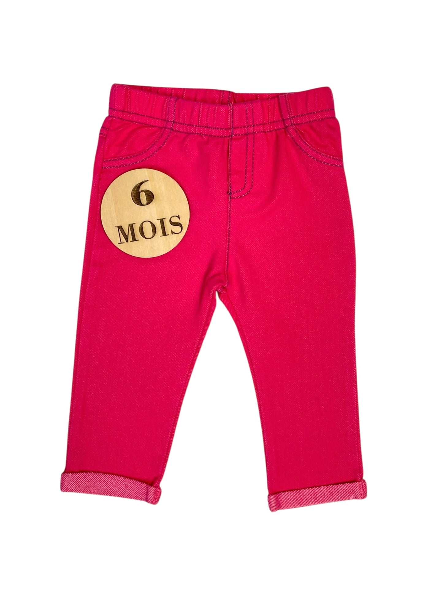Jegging rose, In extenso