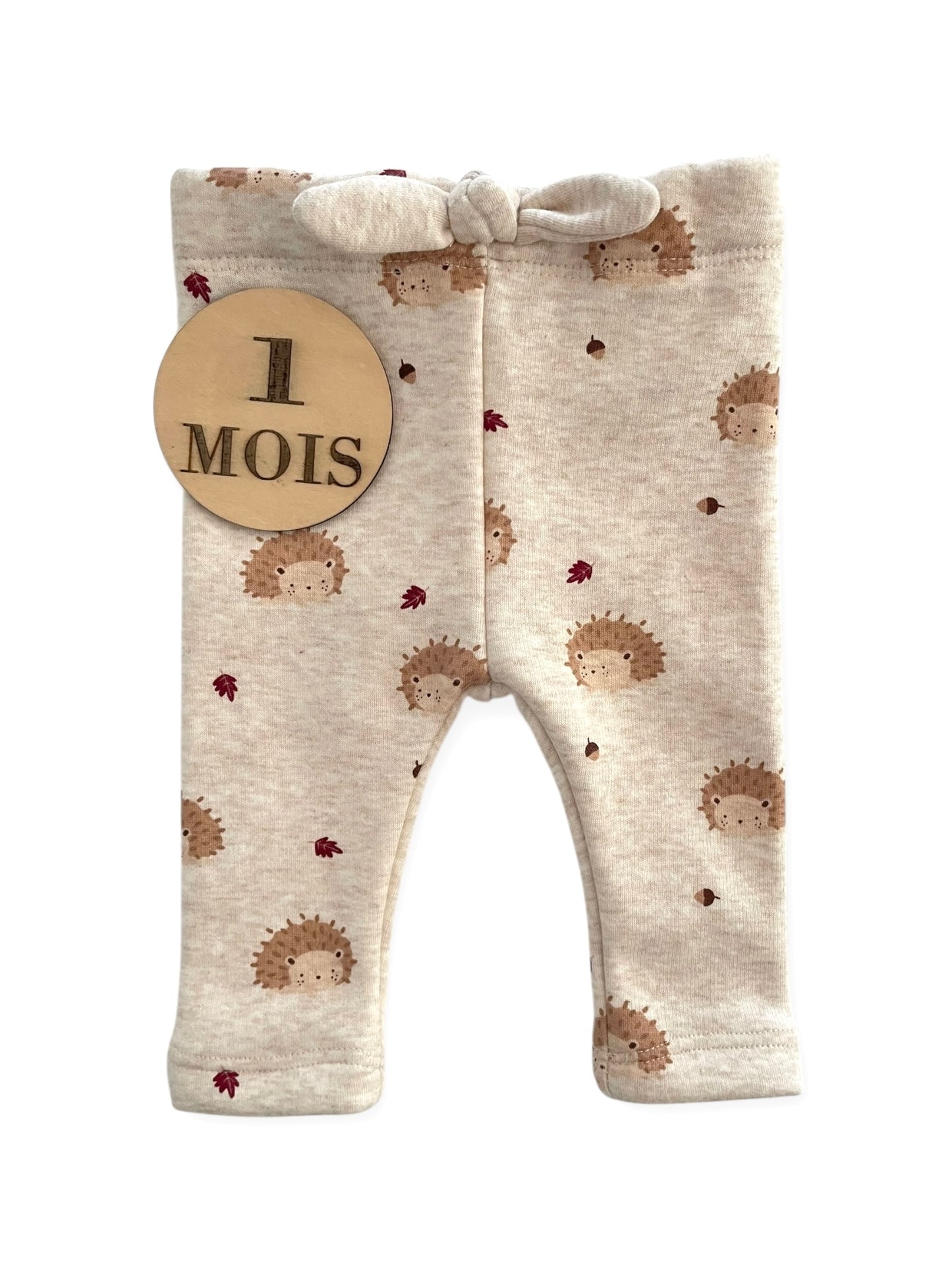 Legging doublé polaire, hérissons, Kiabi