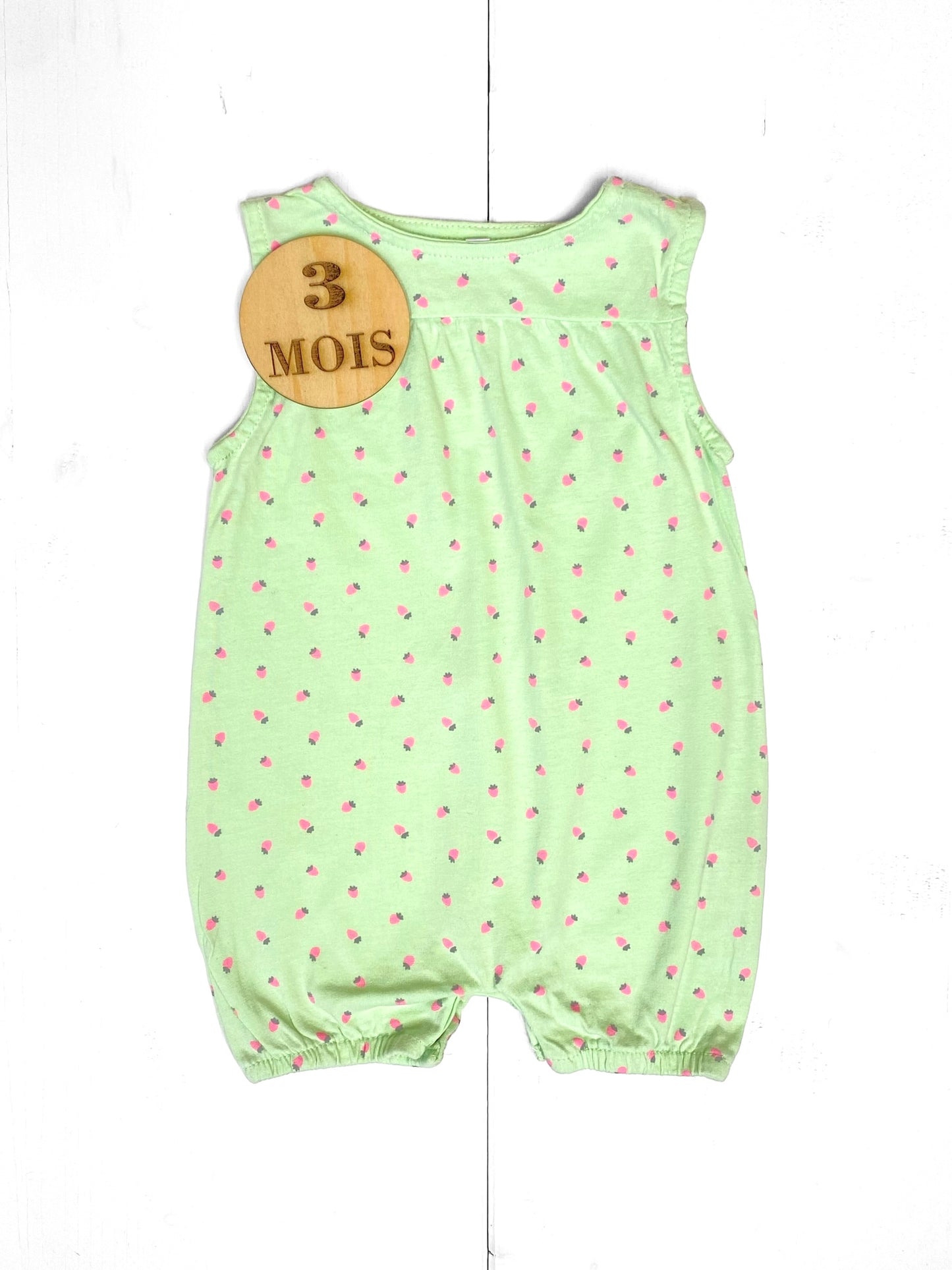 Combishort, vert pomme