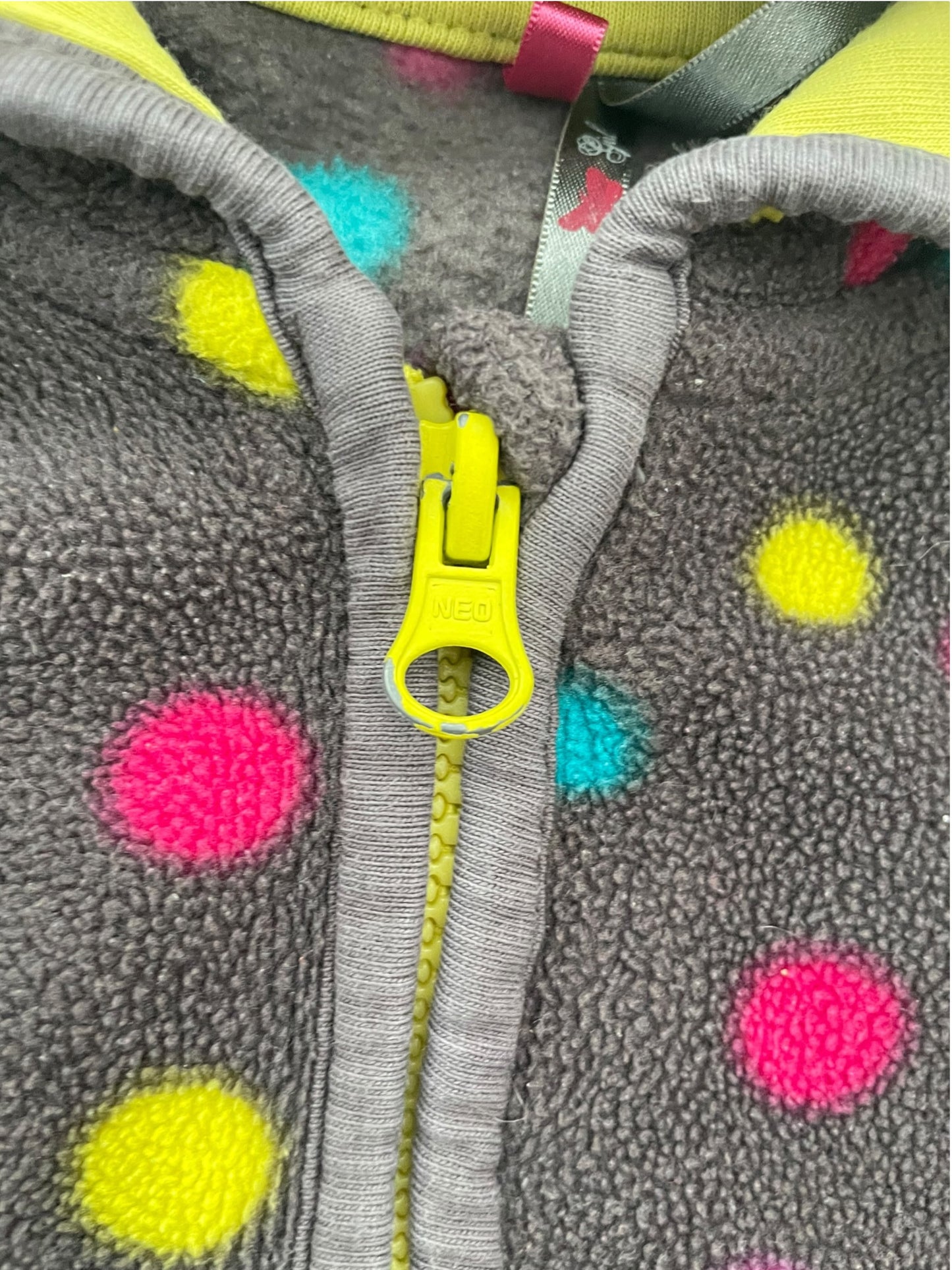 Gilet polaire, à pois, Orchestra