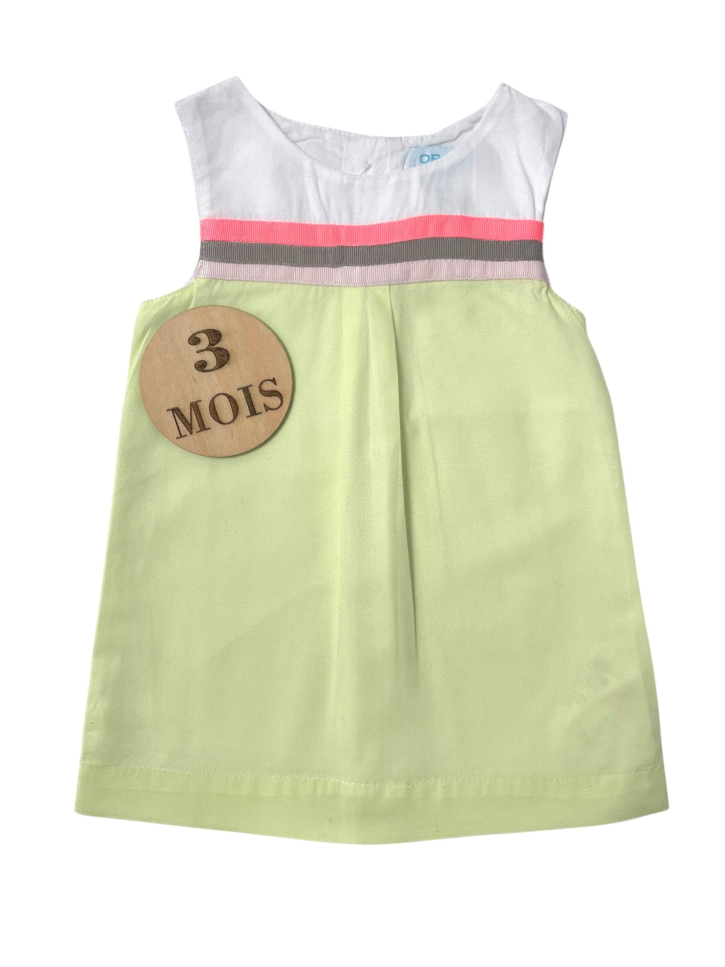 Robe vert/jaune, Obaibi