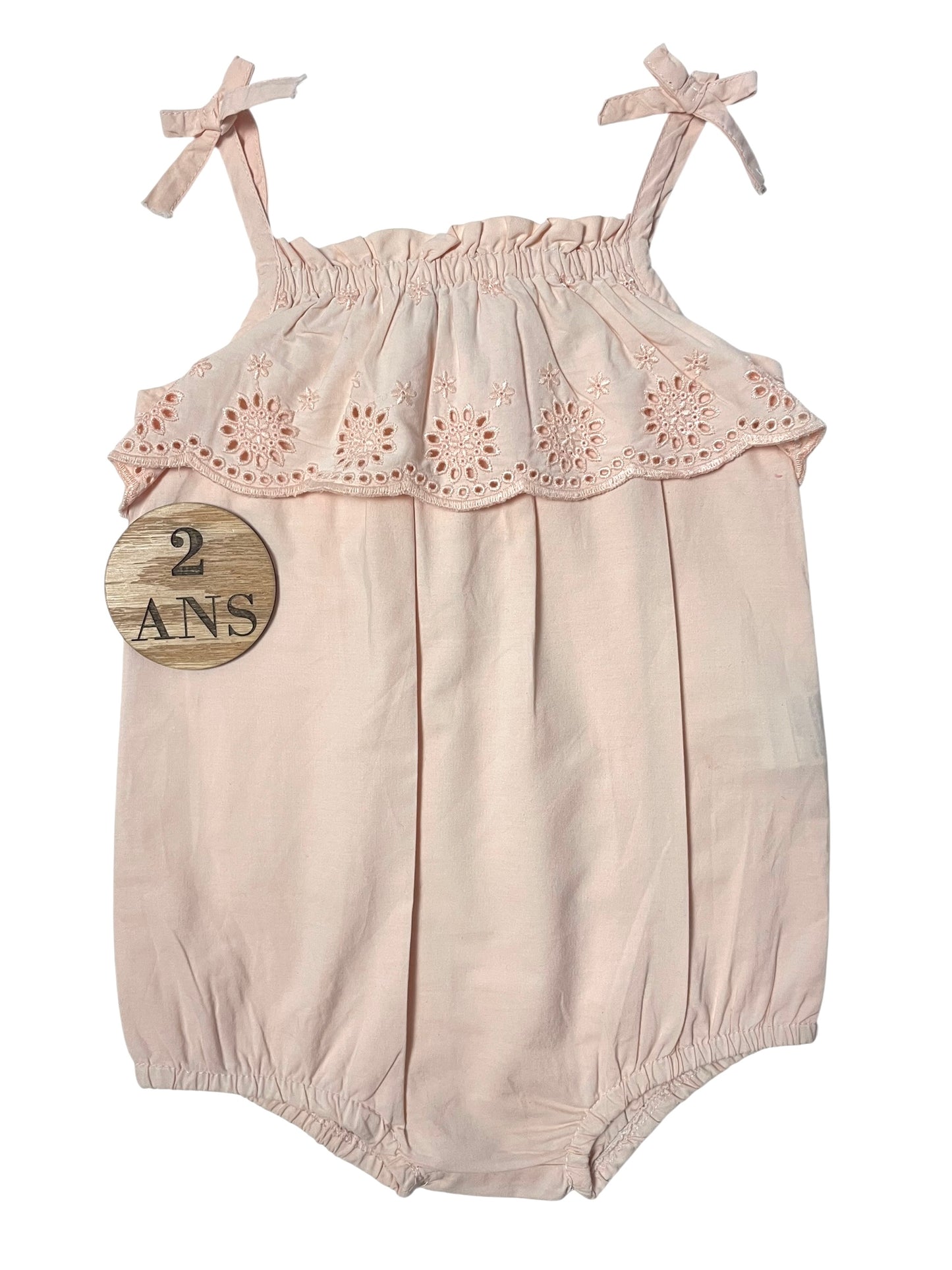 Barboteuse rose pâle, Kiabi