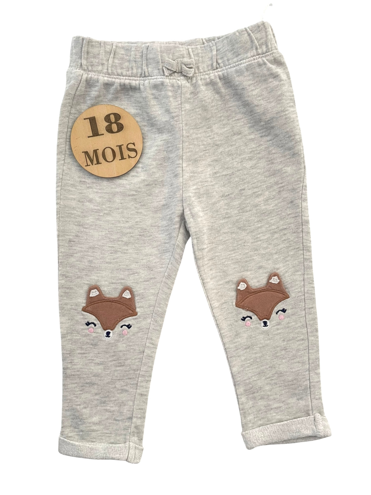 Jogging fin gris, renards, C&A