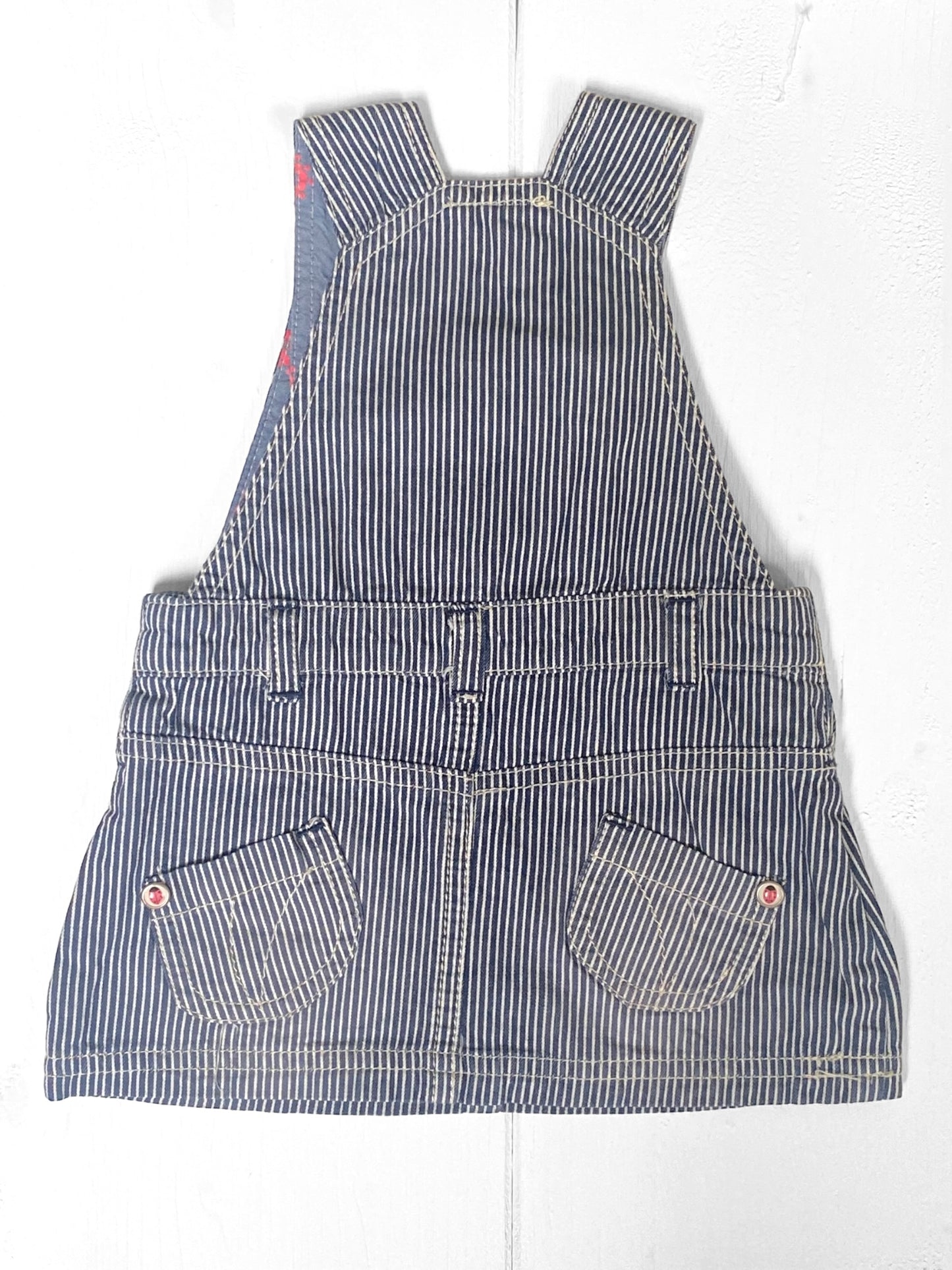 Robe salopette en jean, Cadet Roussel