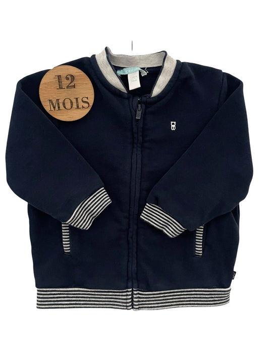 Gilet bleu-nuit, Obaïbi