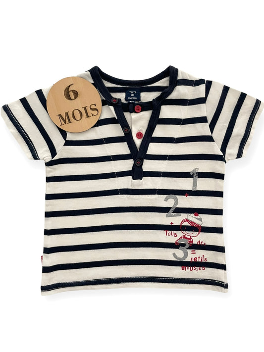 Tee-shirt rayé, Terre de Marins