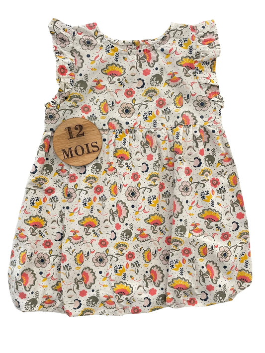 Robe boule, fleurie, Gémo