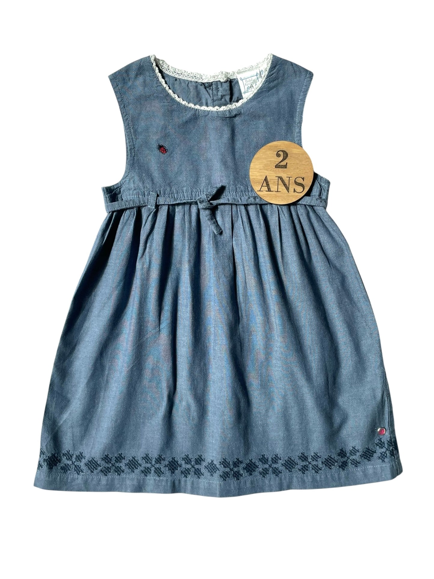 Robe couleur jean, Cadet Rousselle