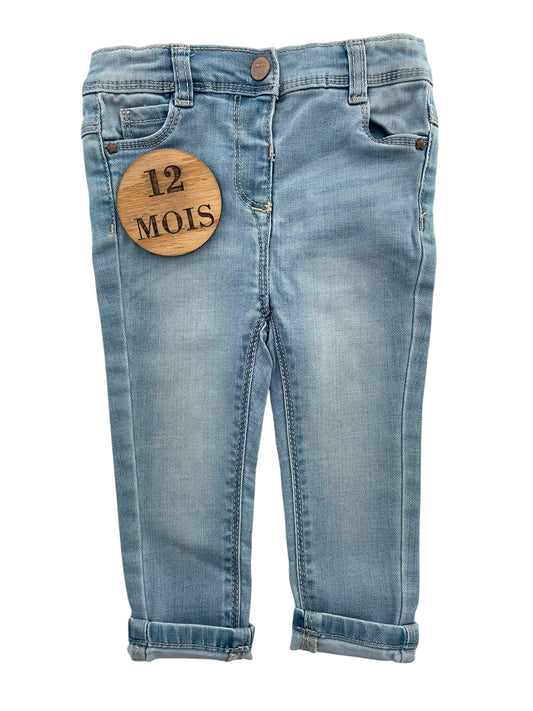 Jean slim bleu clair, TAO