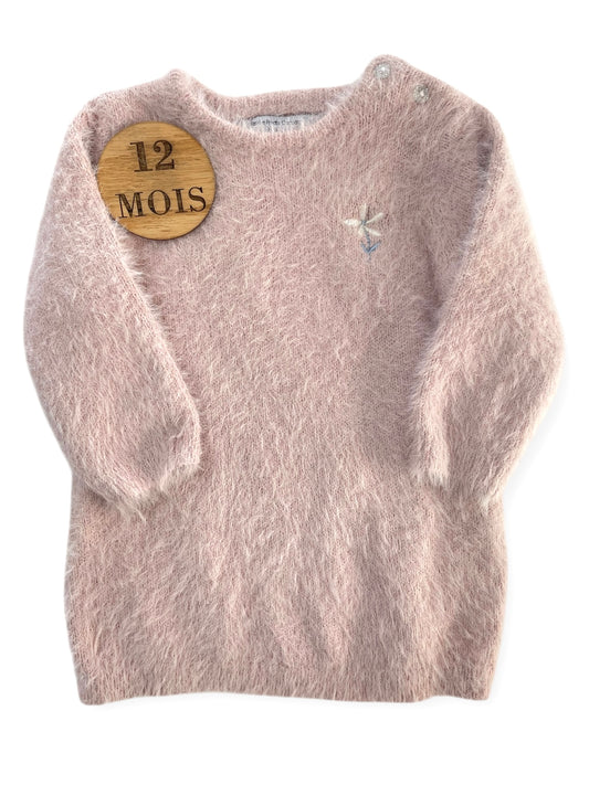 Robe pull, rose, FPC