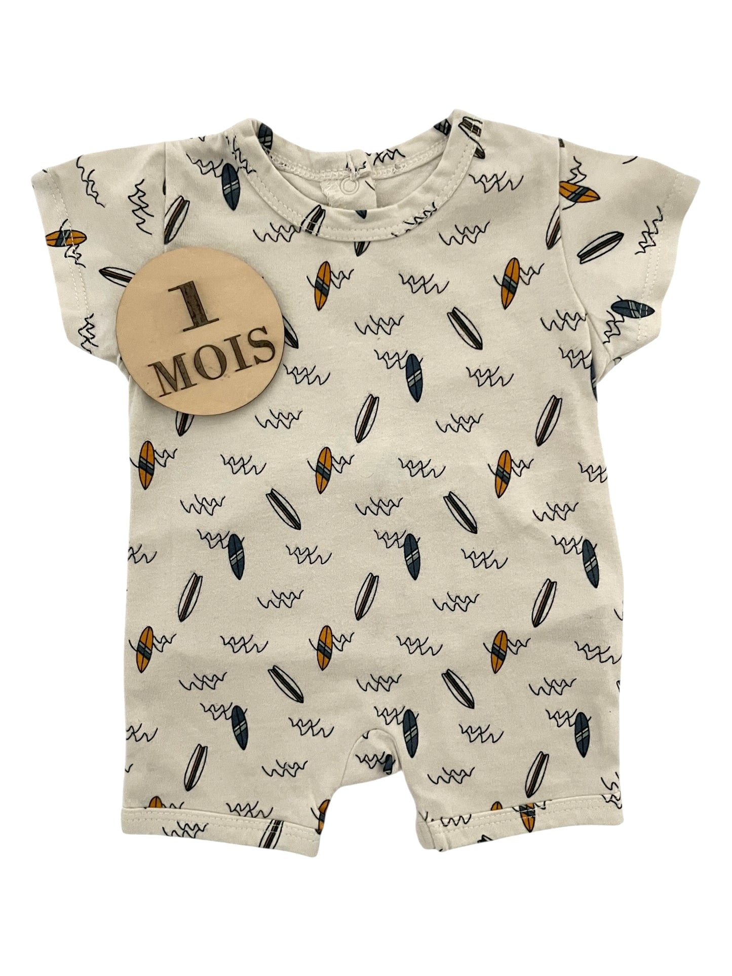 Combinaison écrue, Vertbaudet