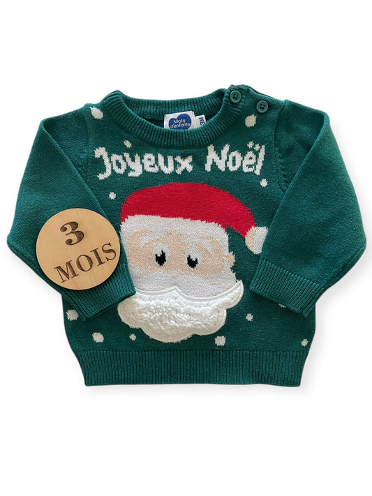 NOËL - Pull vert, Mots d’enfants