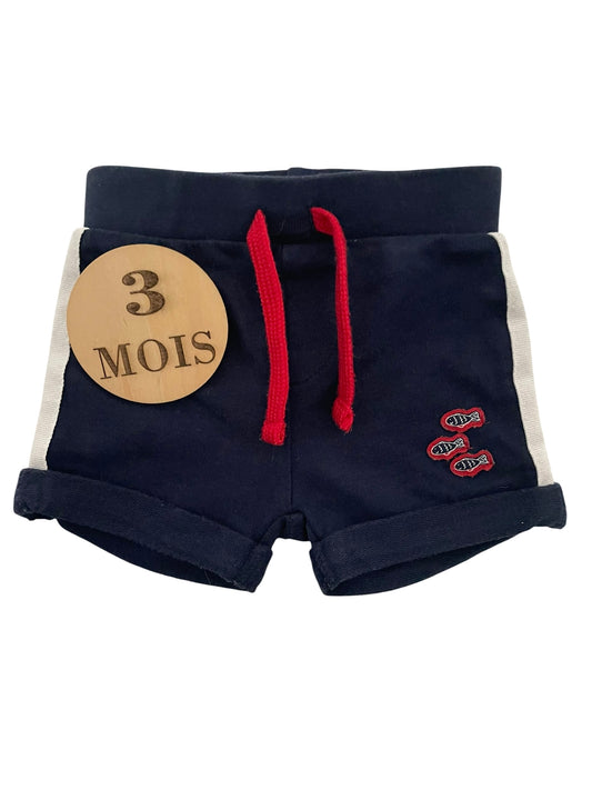 Short molleton bleu nuit, Primark