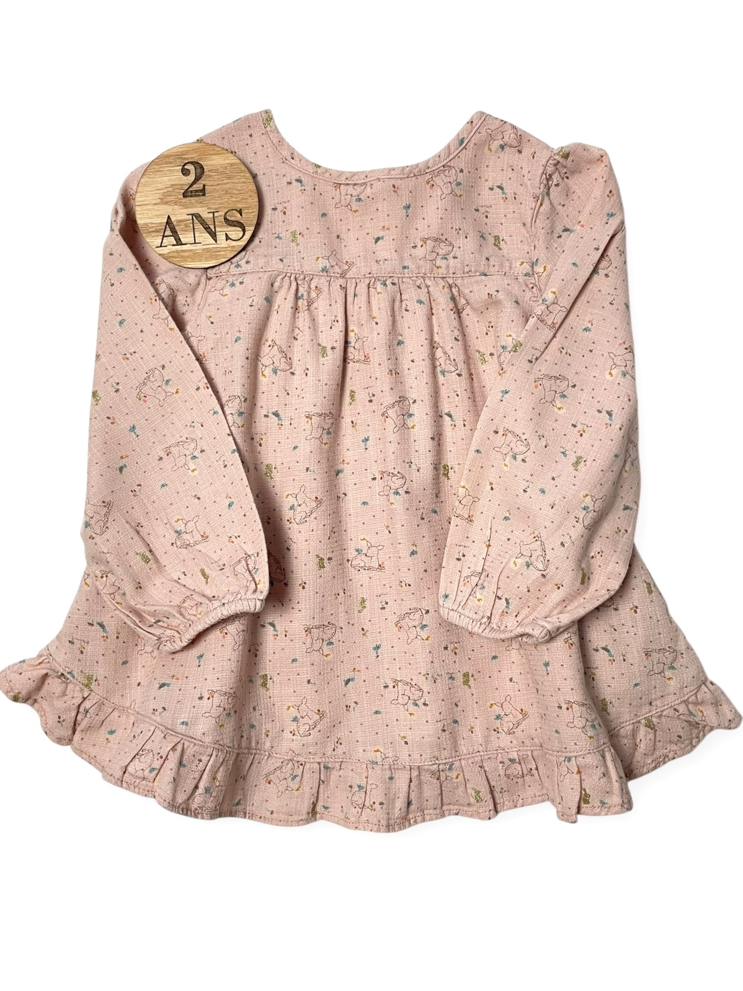 Robe rose, biches, doublée, Orchestra