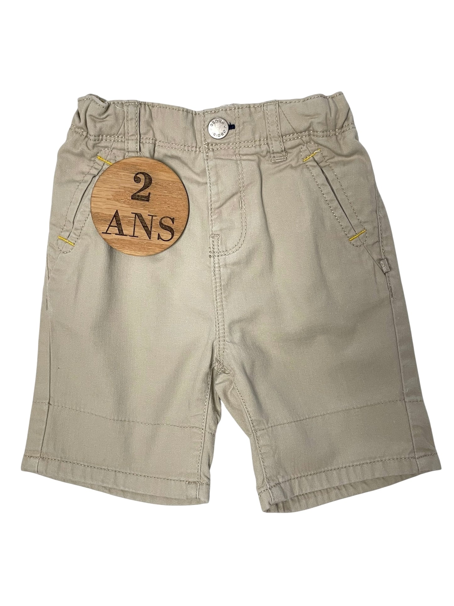 Short beige, Obaïbi