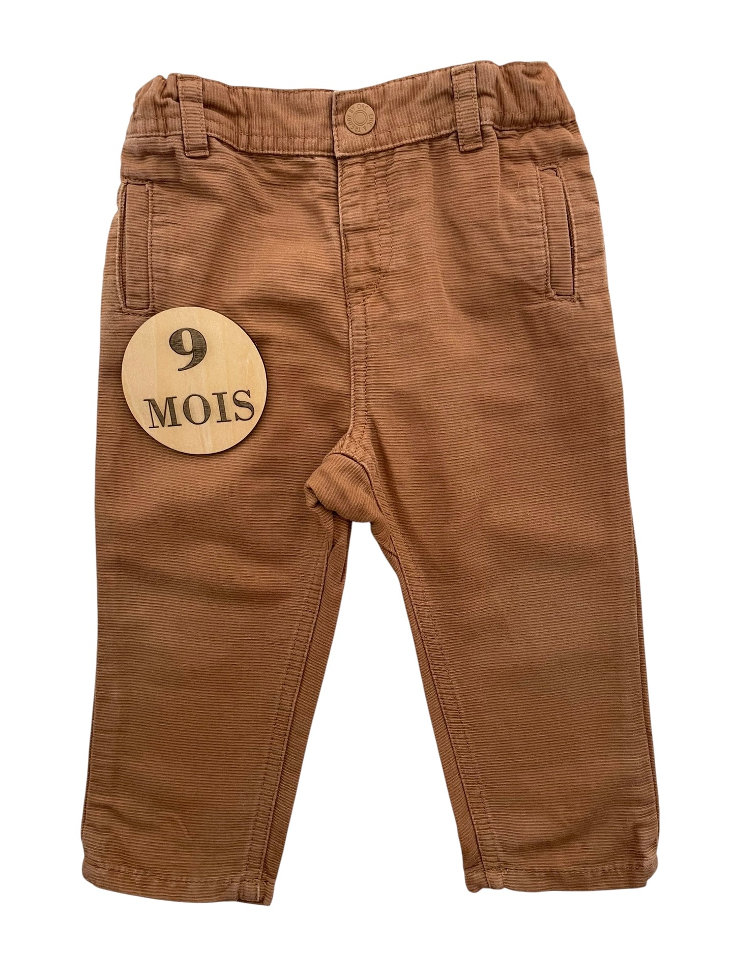 Pantalon en toile, marron, Orchestra