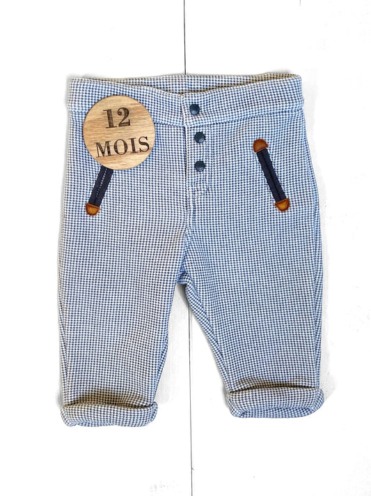 Pantalon épais, pieds de poule, Obaïbi