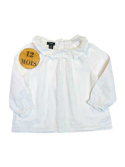 Blouse blanche, Kiabi