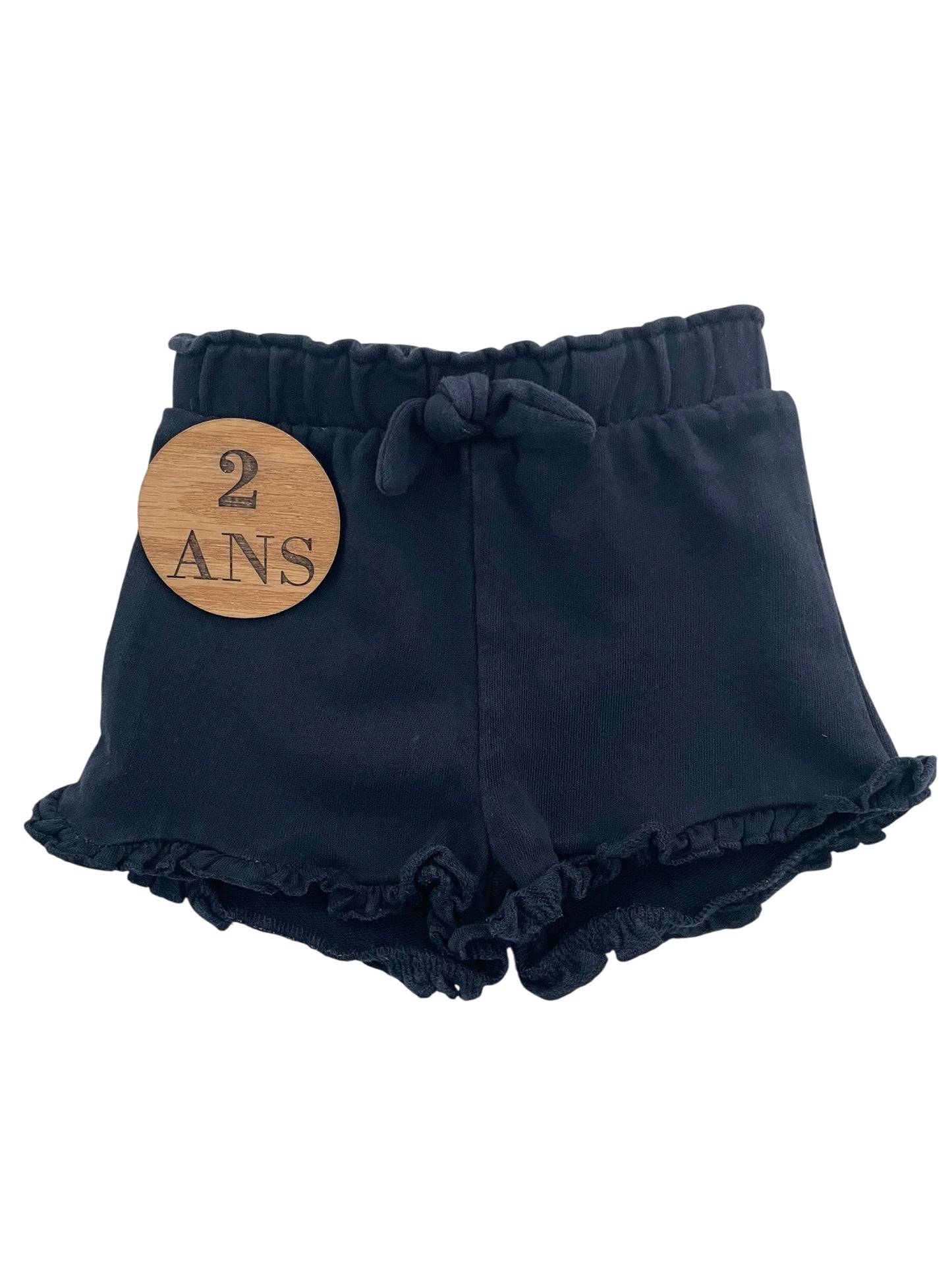 Short molleton, bleu-nuit, Kiabi