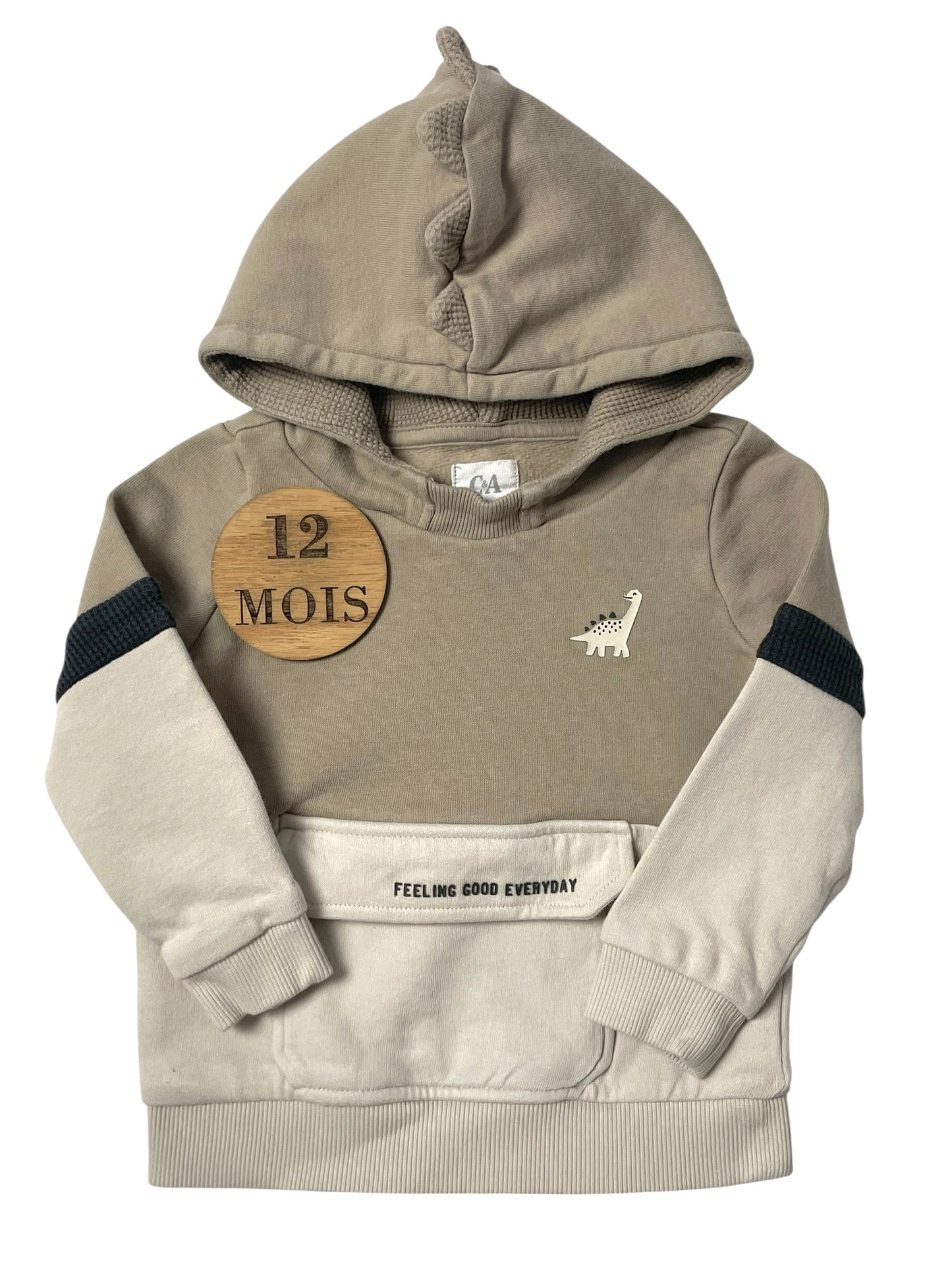 Sweat à capuche, Dino, C&A