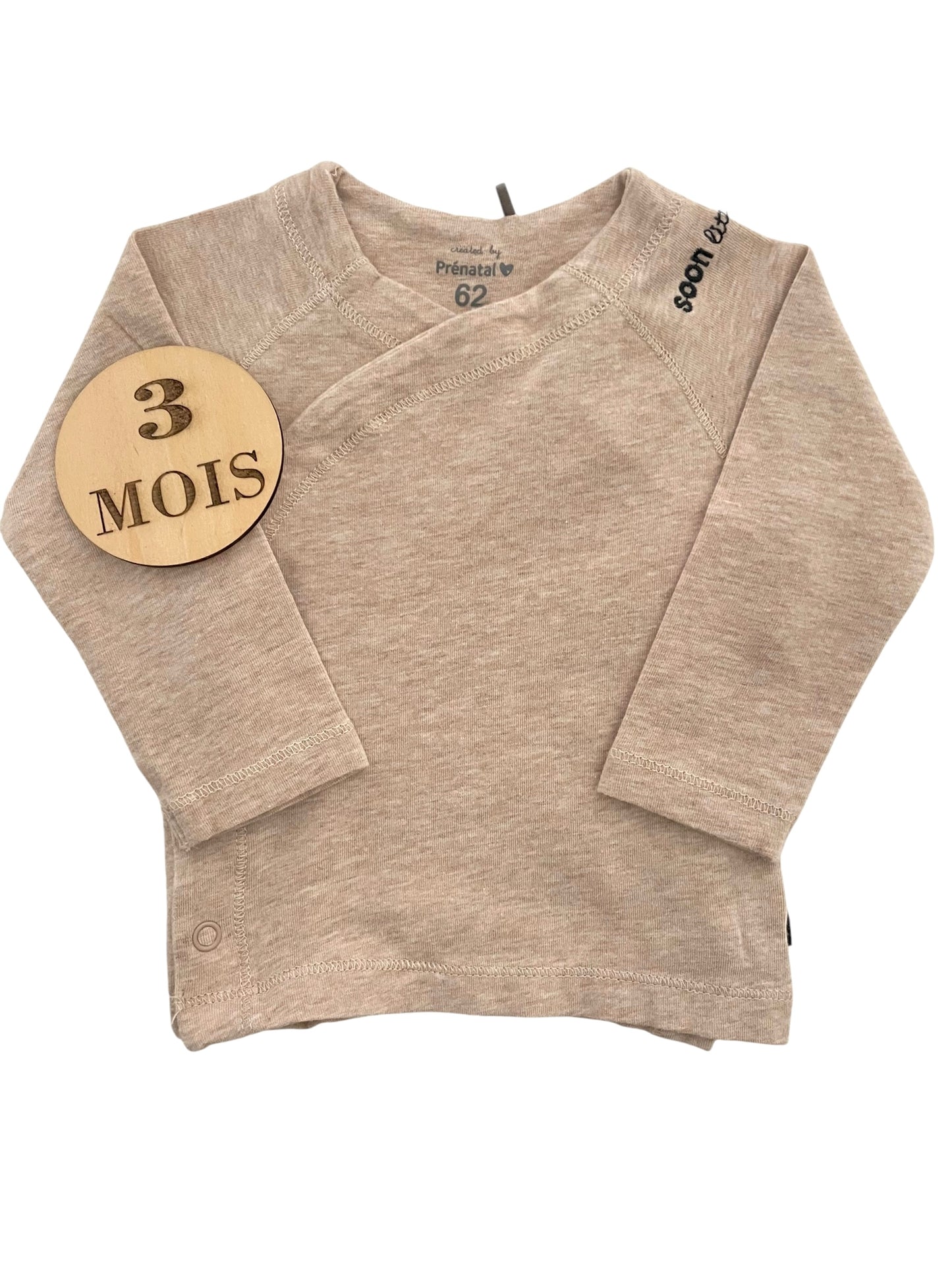 Brassière fine, beige, Prénatal
