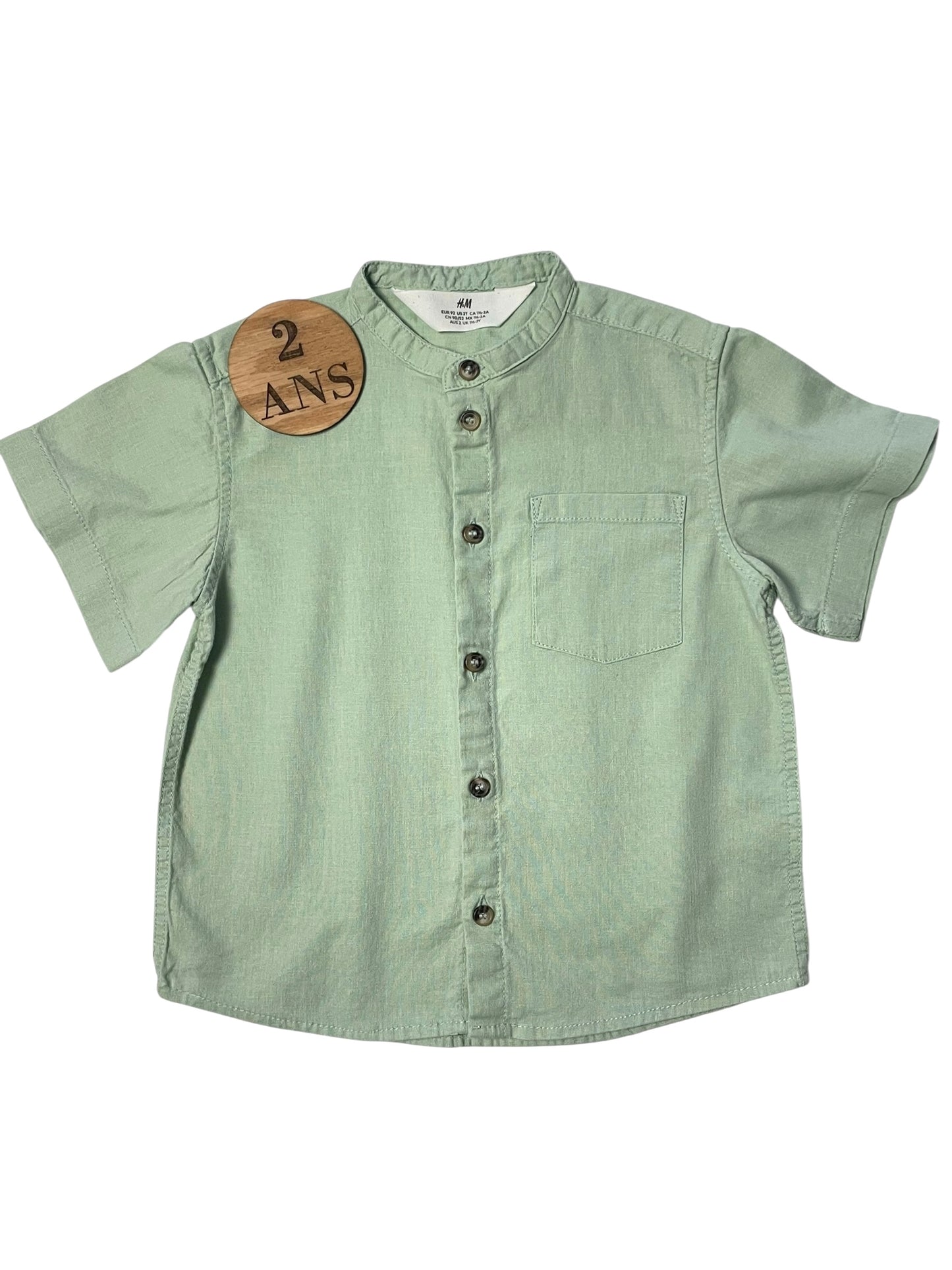 Chemise verte, H&M