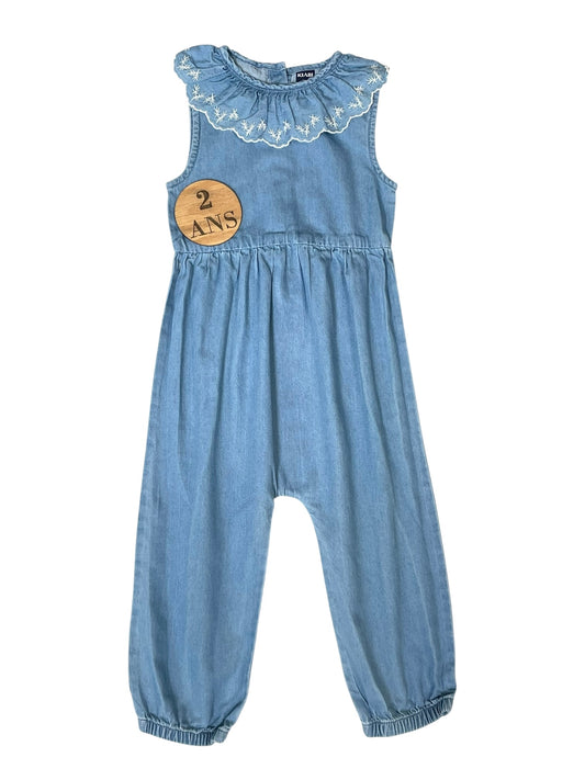 Combipantalon couleur jean, Kiabi