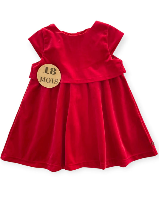 NOËL - Robe velours rouge, Obaïbi