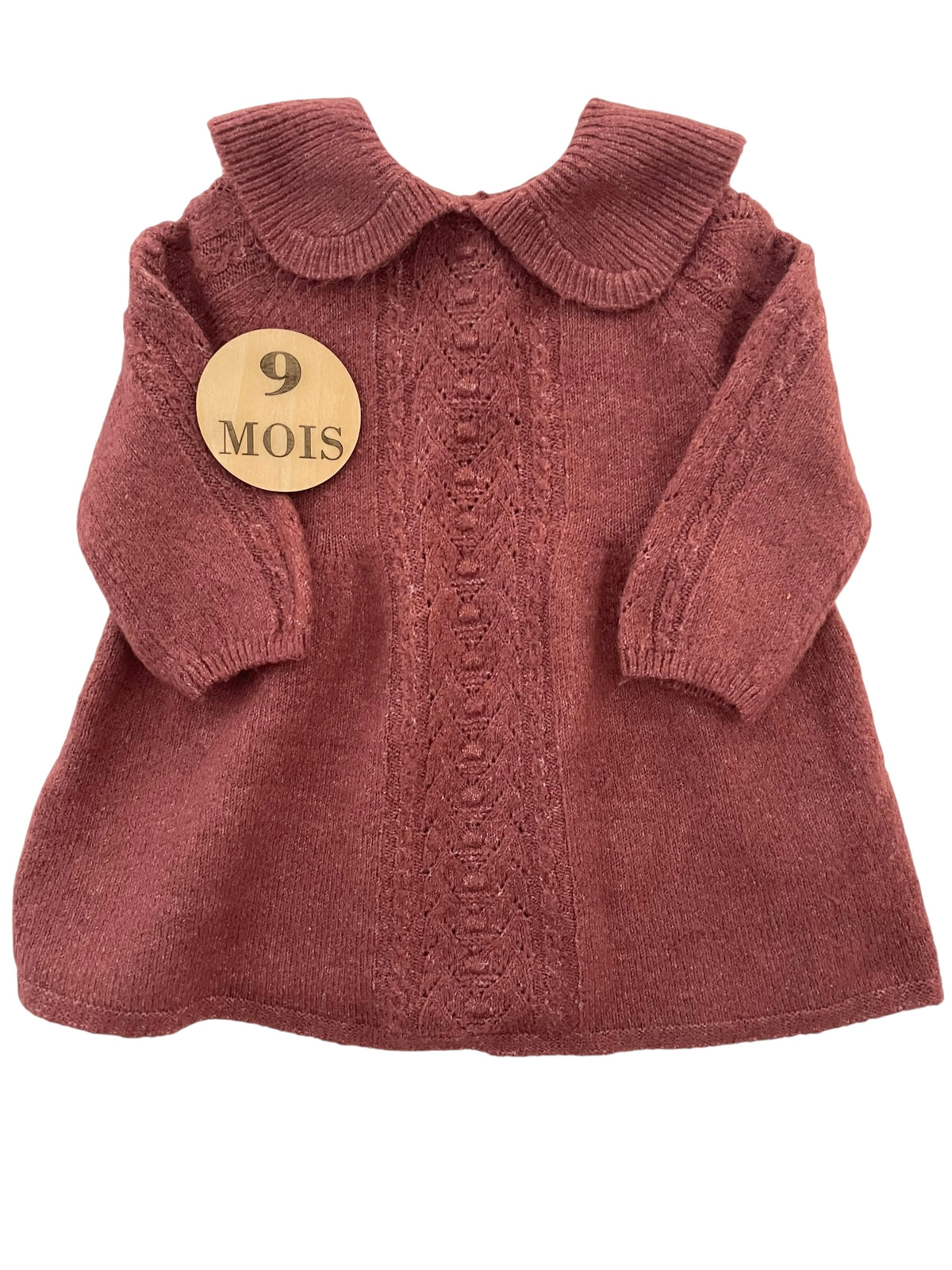 Robe hiver vieux rose, Kiabi