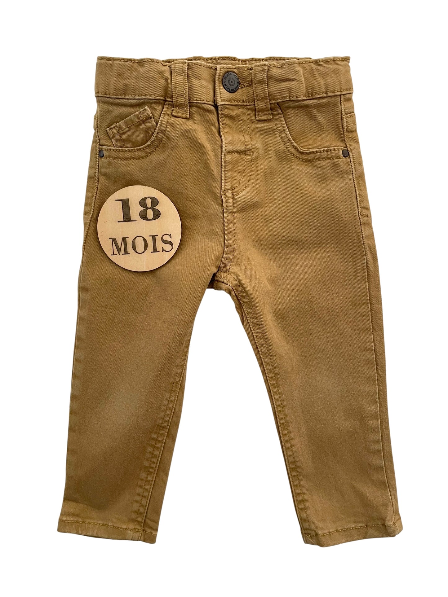 Jean slim marron, Kiabi