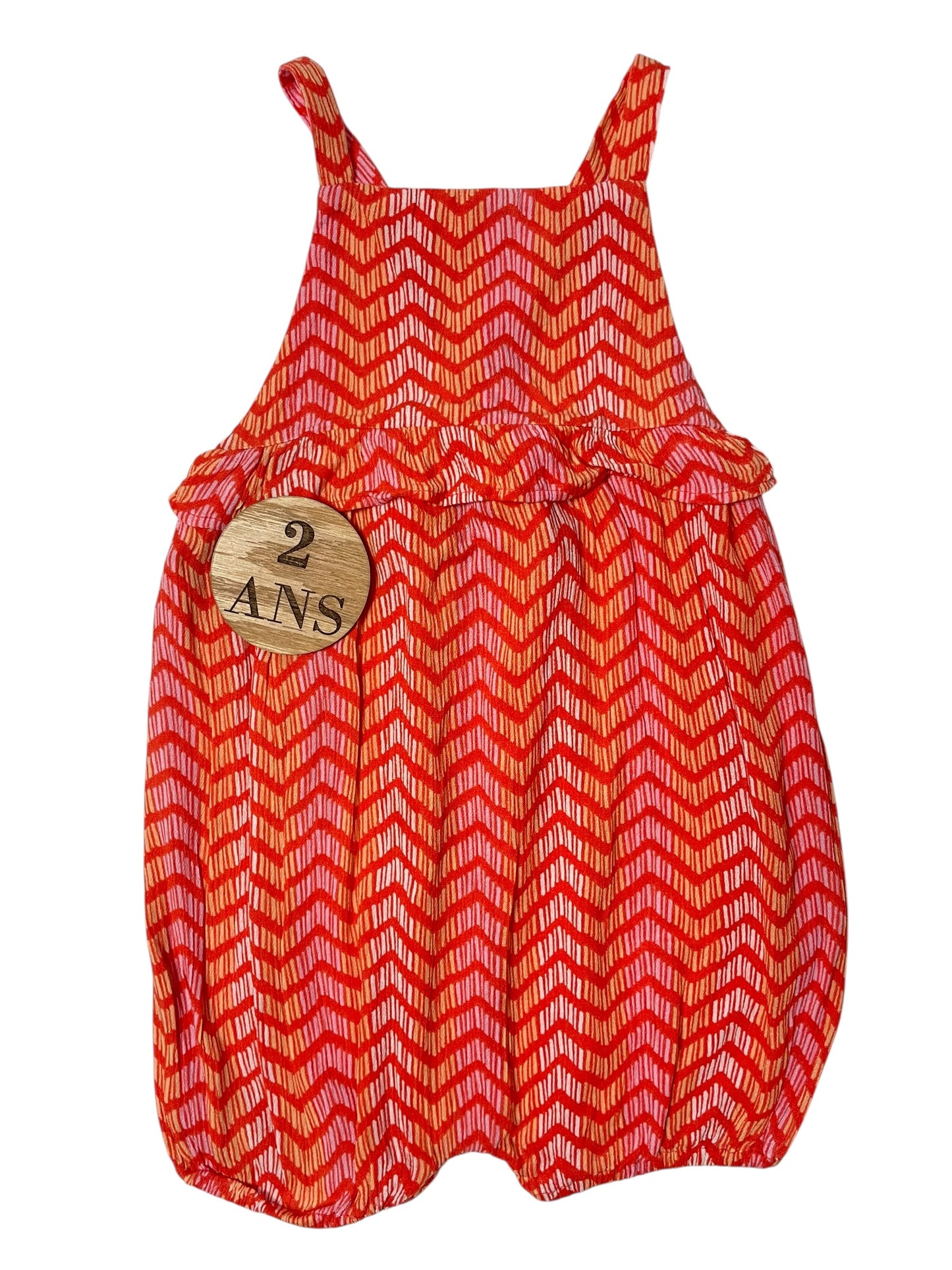 Combishort orange, Kiabi