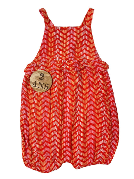 Combishort orange, Kiabi