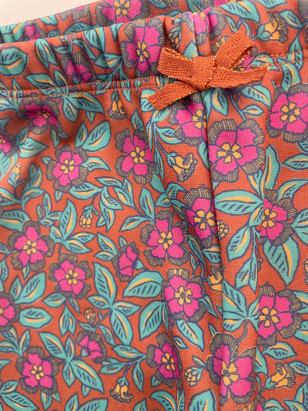 Legging fleuri, doublé polaire, DPAM